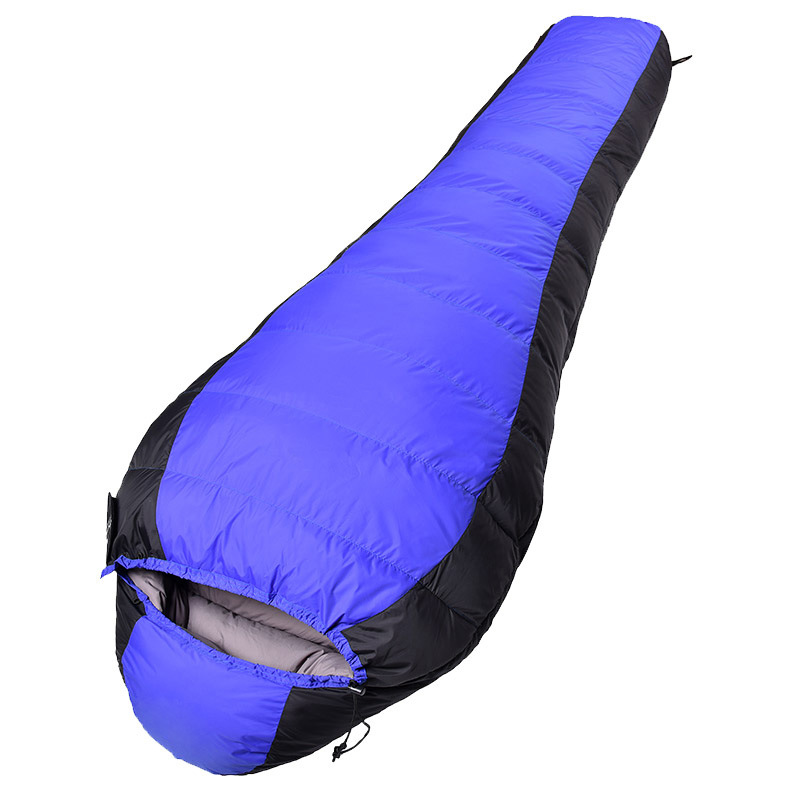 Down mummy sleeping bag top